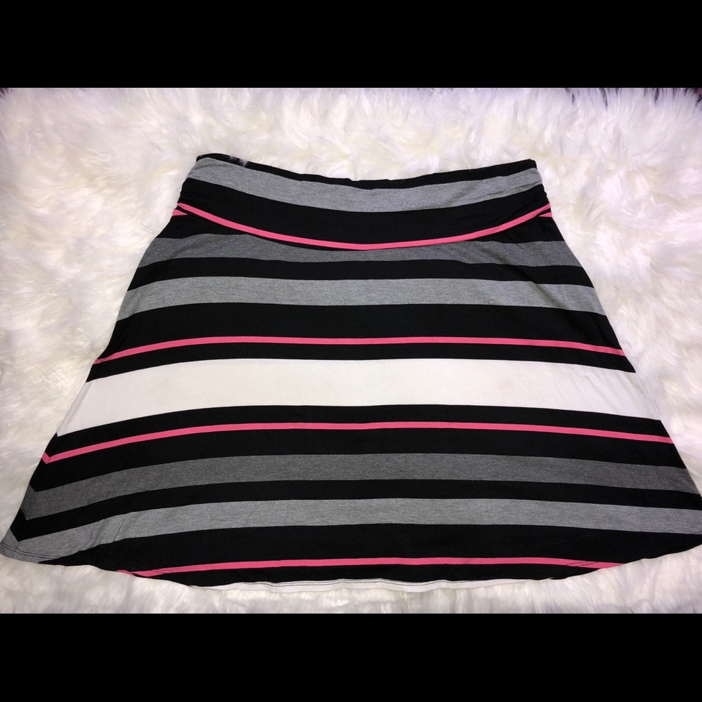 Super cute and flirty striped skirt